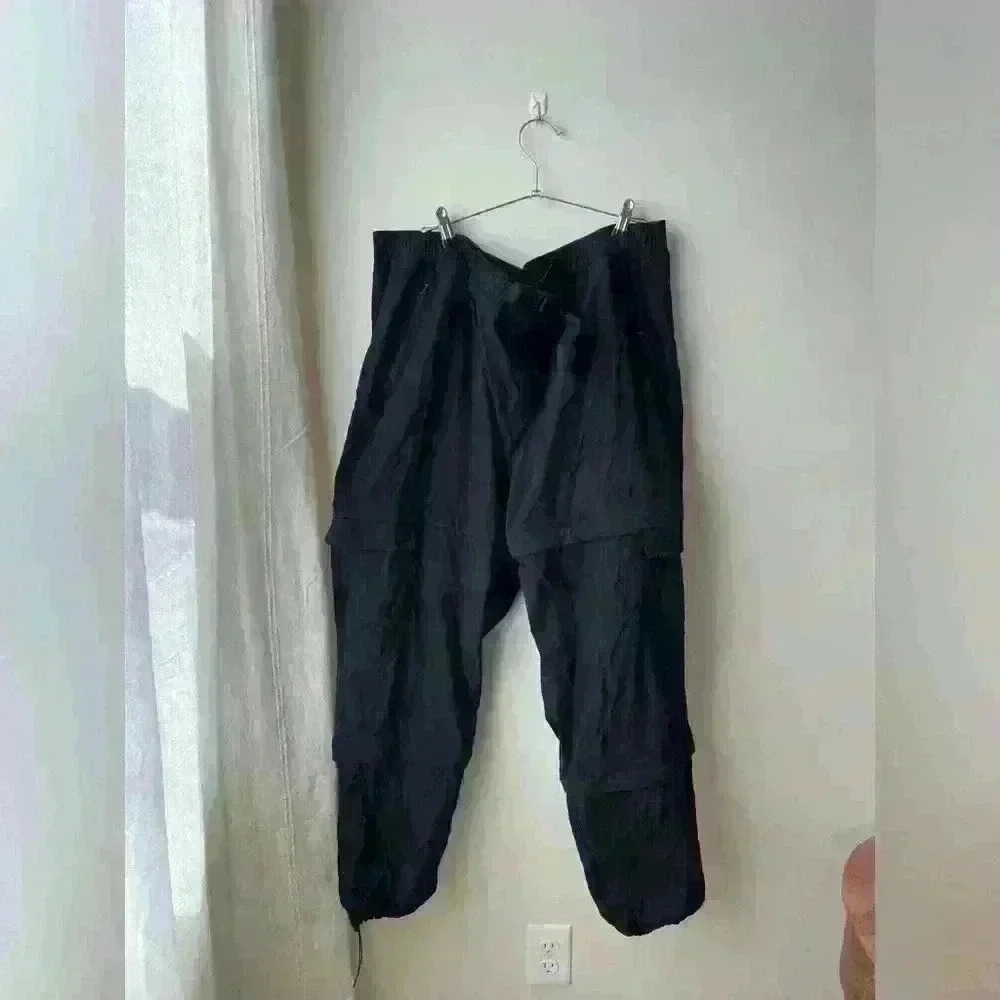 Athleta Trekkie convertible hike pant women’s size 22 black performance material